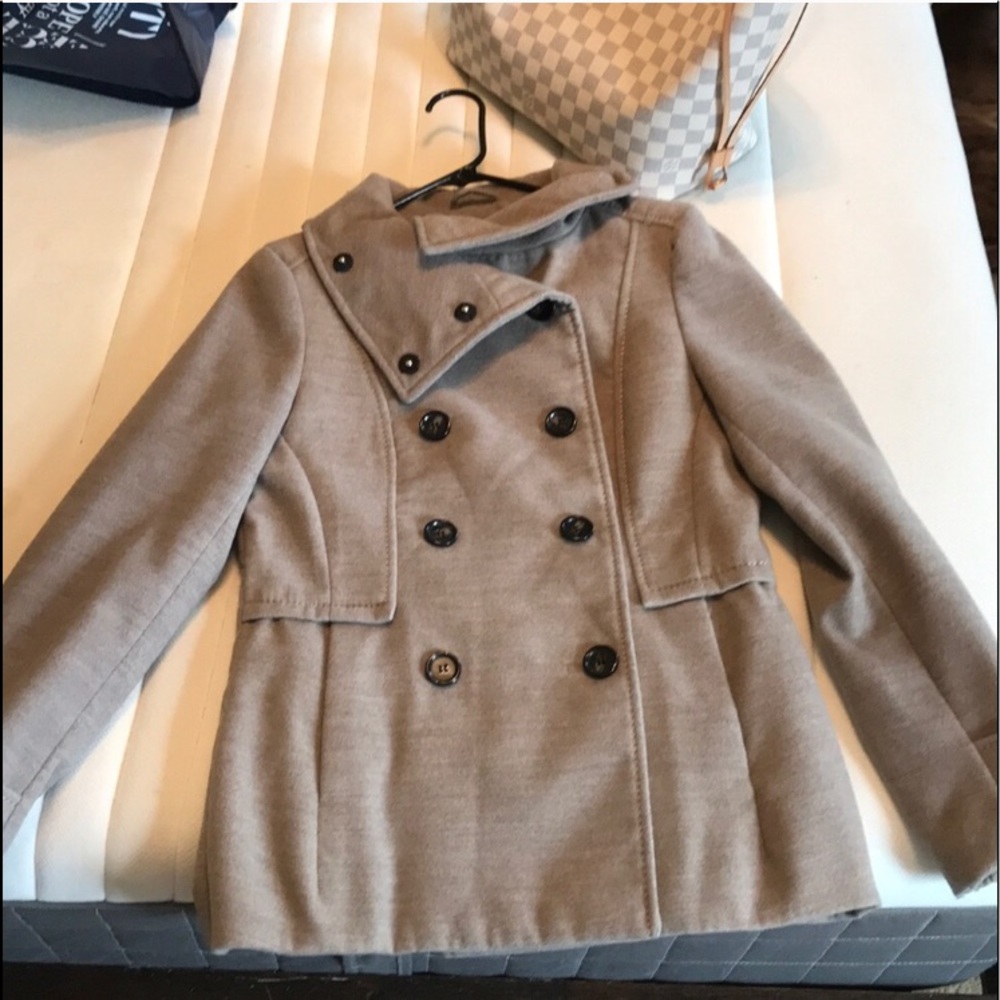 COPY - Tan Pea Coat